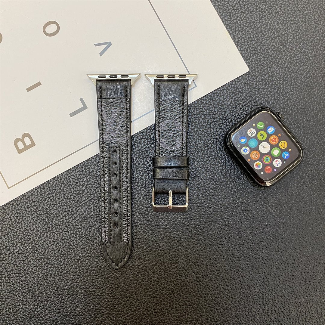APPLE WATCH STRAP STITCHING MONOGRAM LEATHER mysite