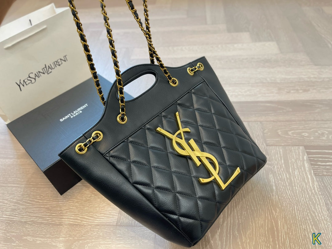 YSL SAINT LAURENT New Shopping Tote Bag 25x27cm mysite