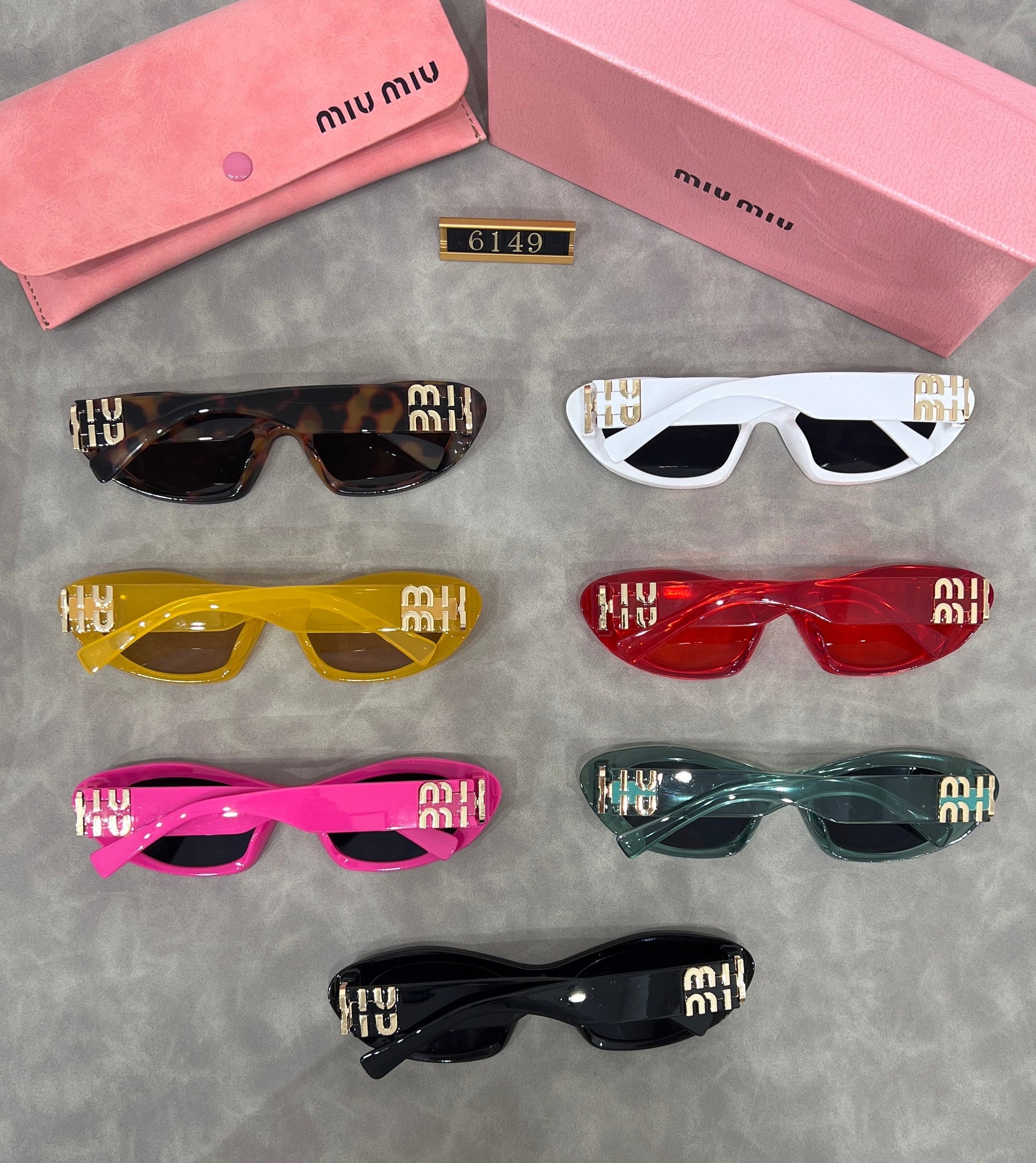 Luxury Large Frame Sunglasses M-088788 Luxcases.shop