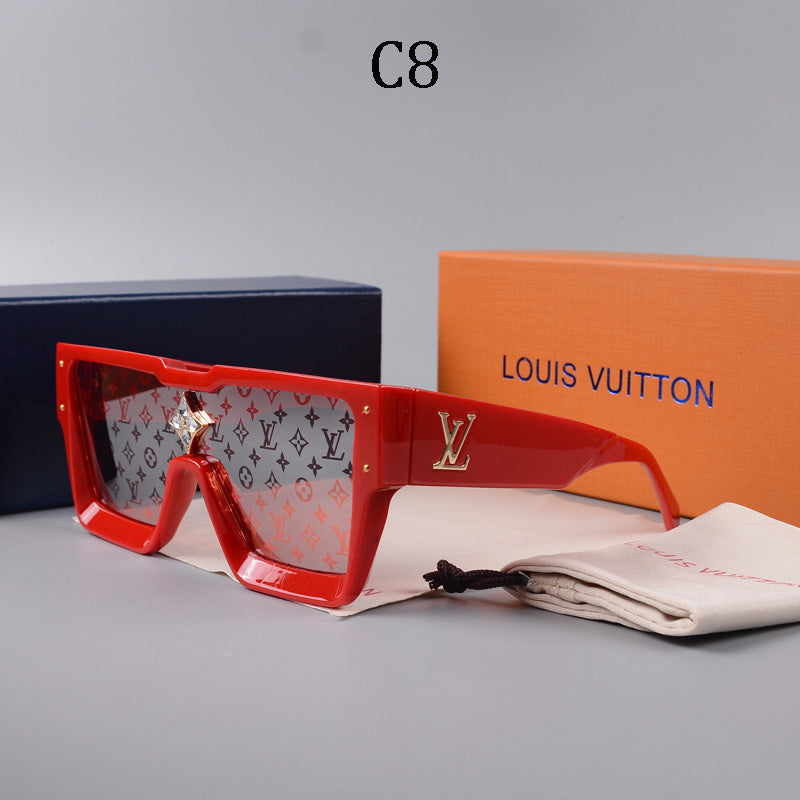 Luxury Large Frame Fashion Sunglasses—82978 Luxcases.shop