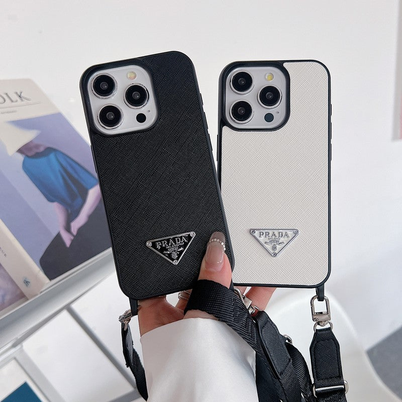 Pra Crossbody Leather iPhone Case mysite