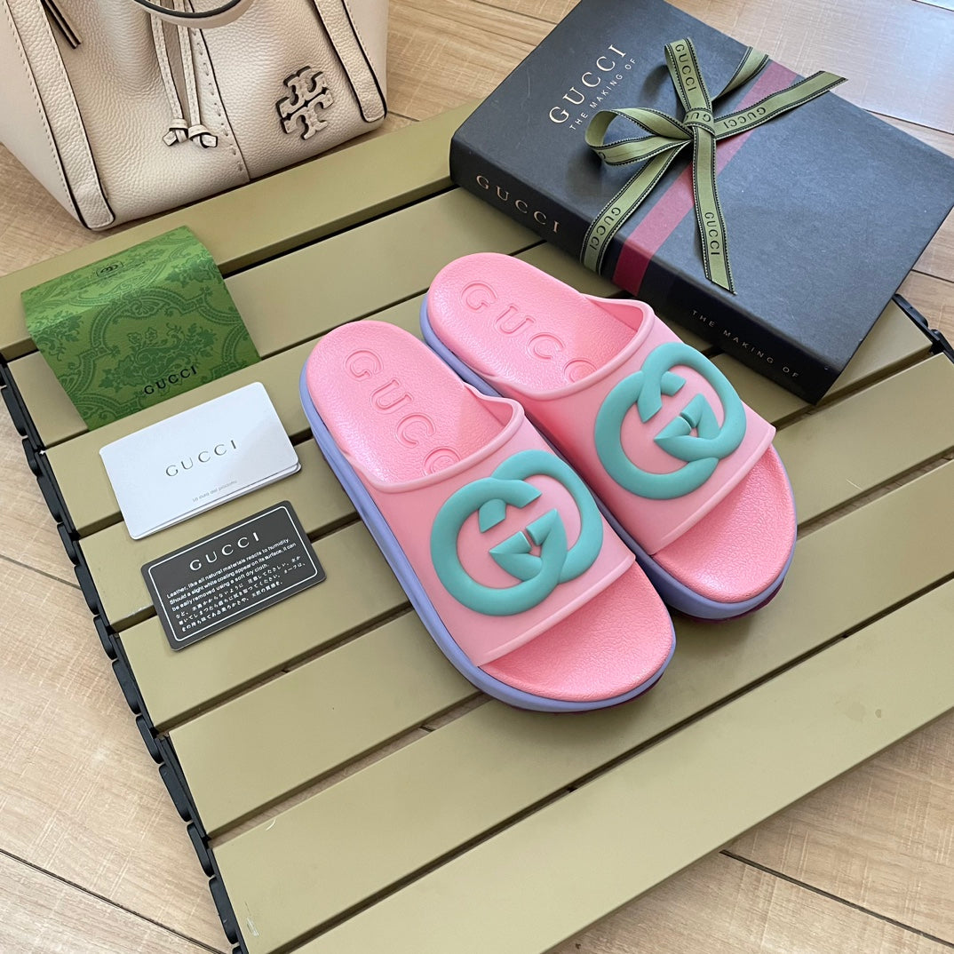 4-Color Platform Slippers mysite