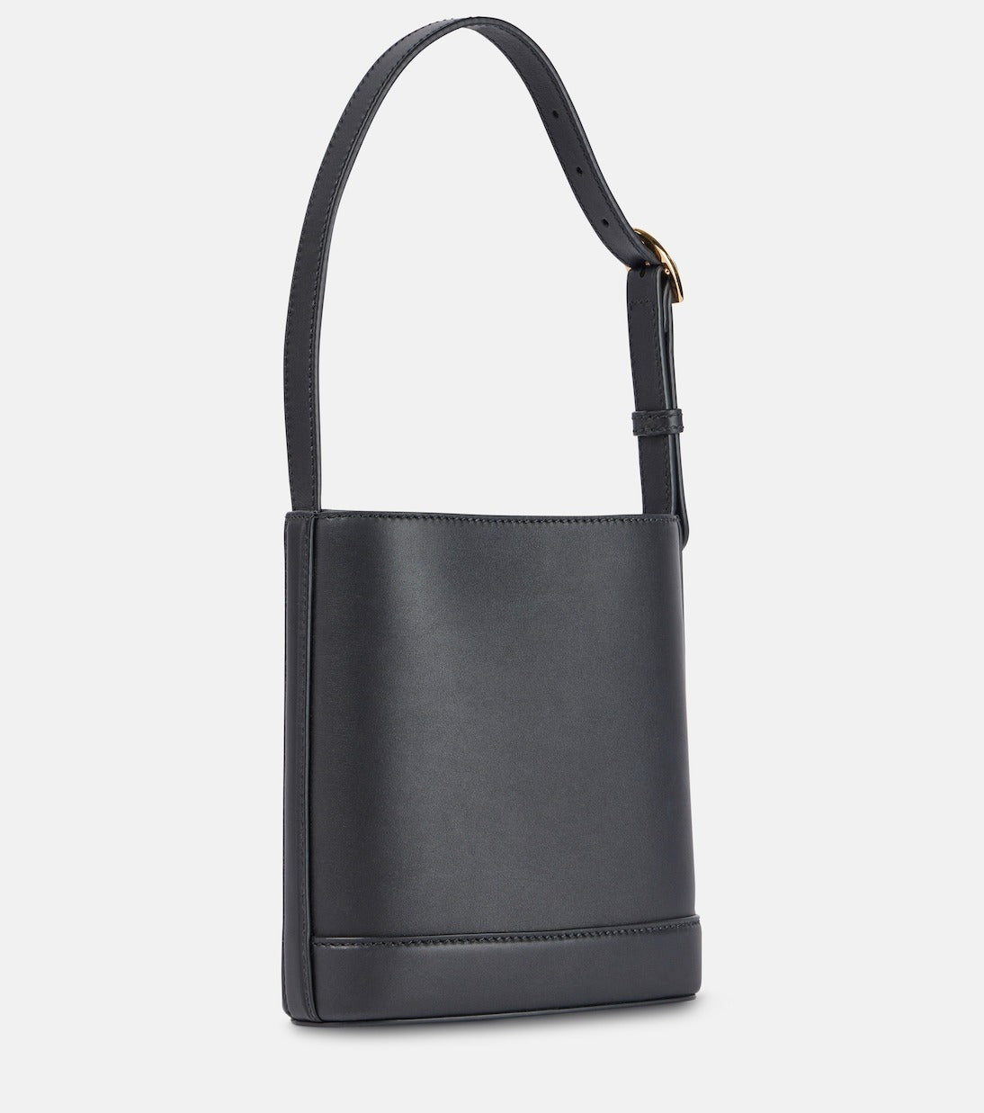 GUCCI small horsebit embellished leather bucket bag mysite