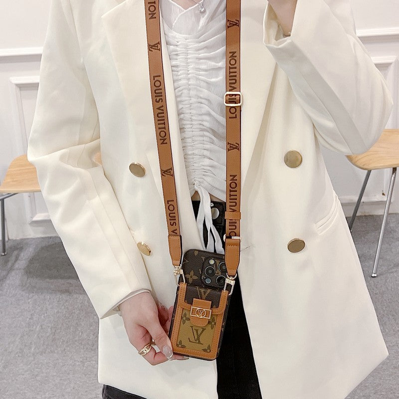 Lou Card Holder Crossbody iPhone Case mysite
