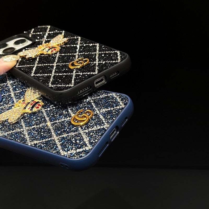 GG Bee Diamond iPhone Case mysite
