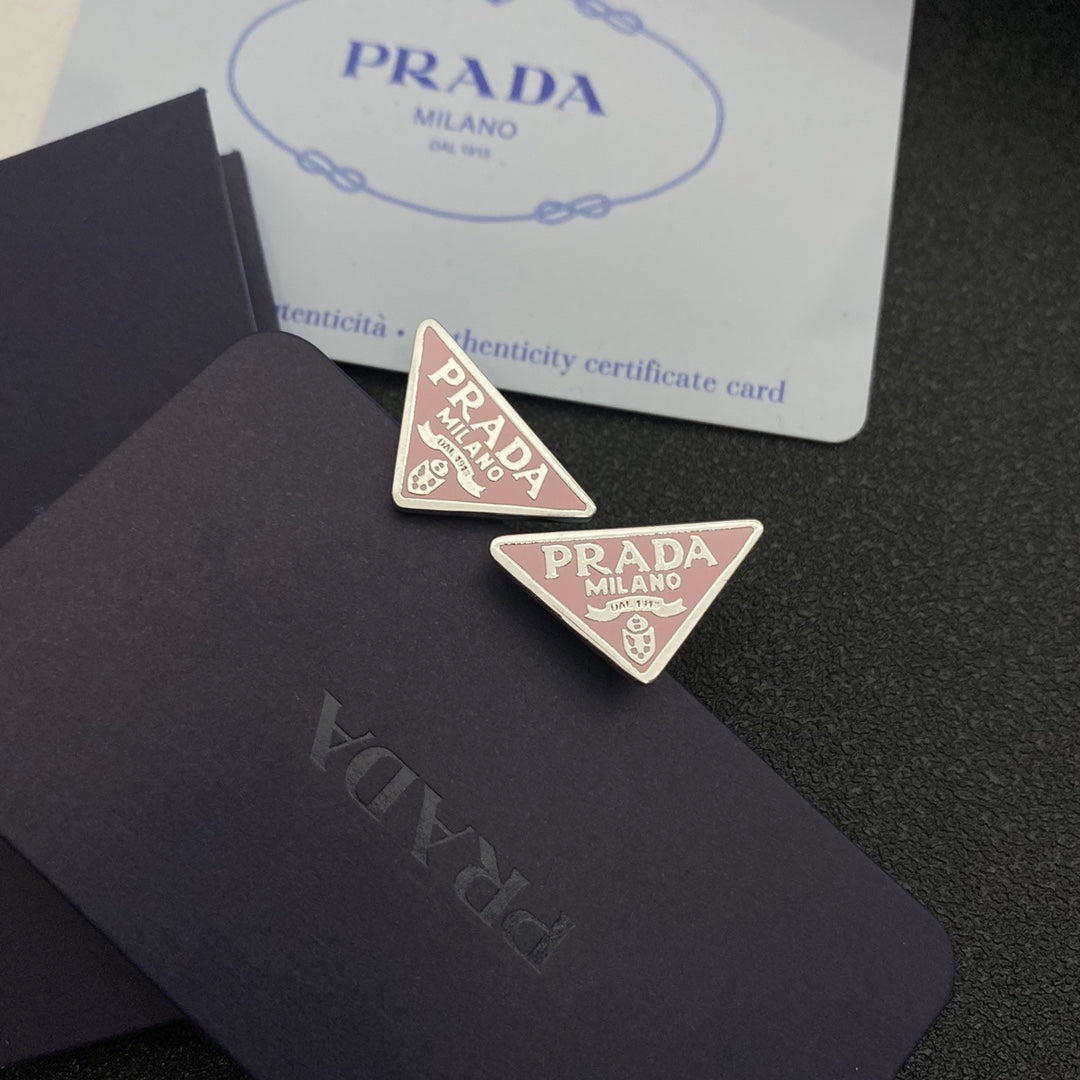 Classic Hot Triangle Letter Stud Earrings mysite