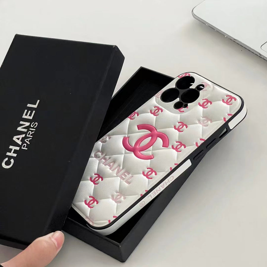 Embossed Chanel iPhone Case: Classic Luxury Designs mysite