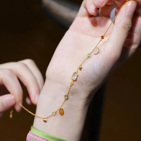 Ocean-Inspired Dainty Shell Anklet – Summer Boho Beach Charm Jewelry accessories mysite