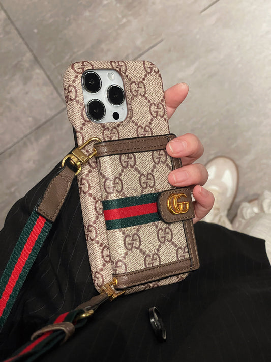 GG Card Bag Crossbody iPhone Case mysite