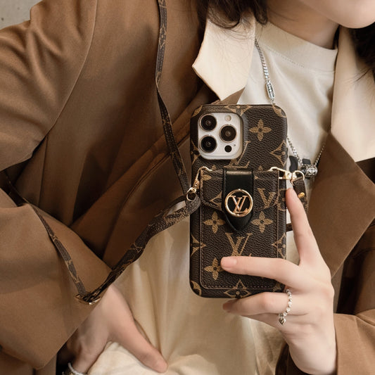 Lou Card Holder Chain iPhone Case mysite