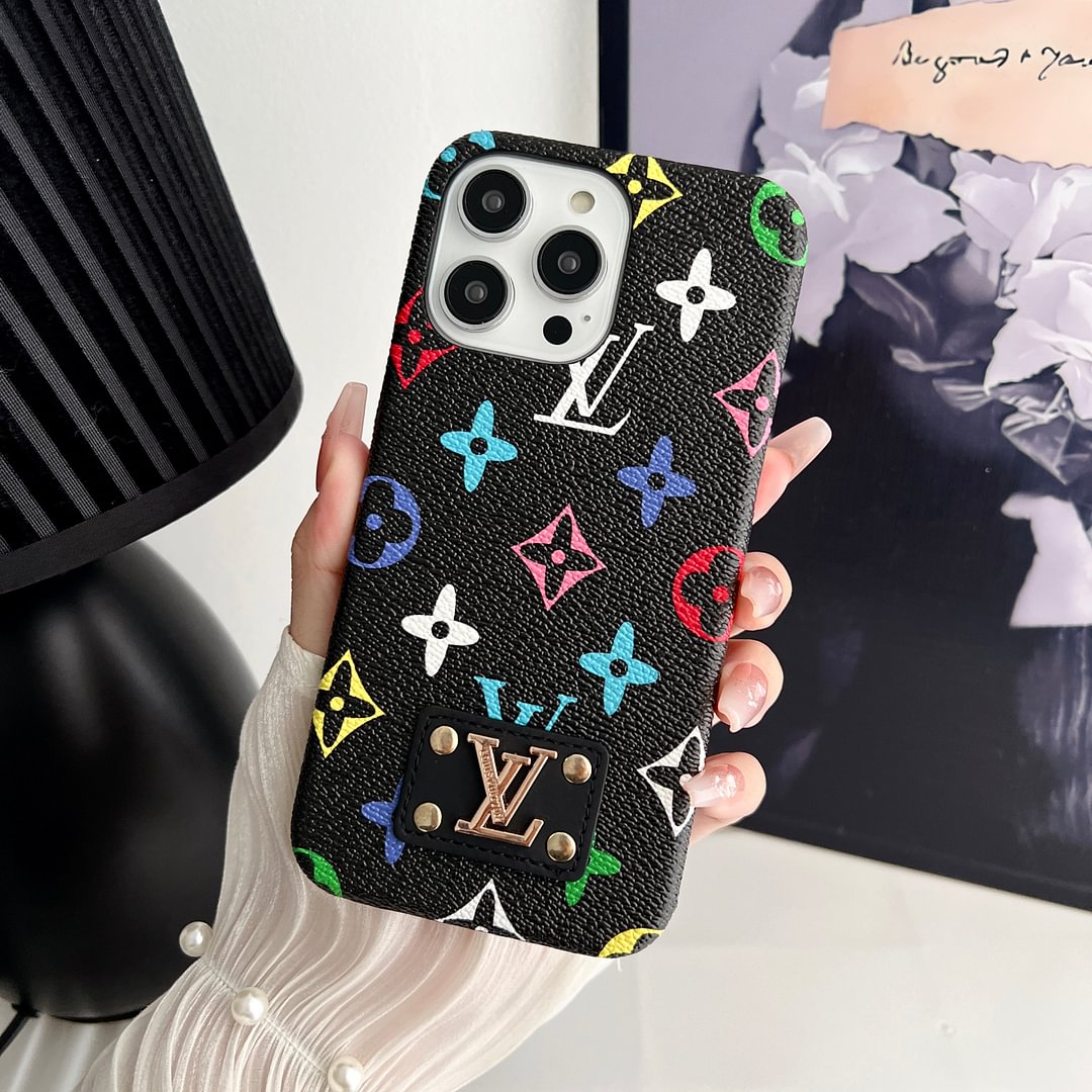 MONOGRAM LEATHER PC HARD BACK CASE FOR IPHONEs mysite