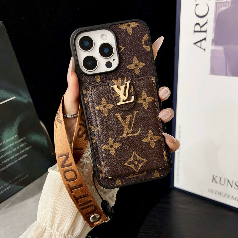 Lou Classic Color Crossbody iPhone Case mysite