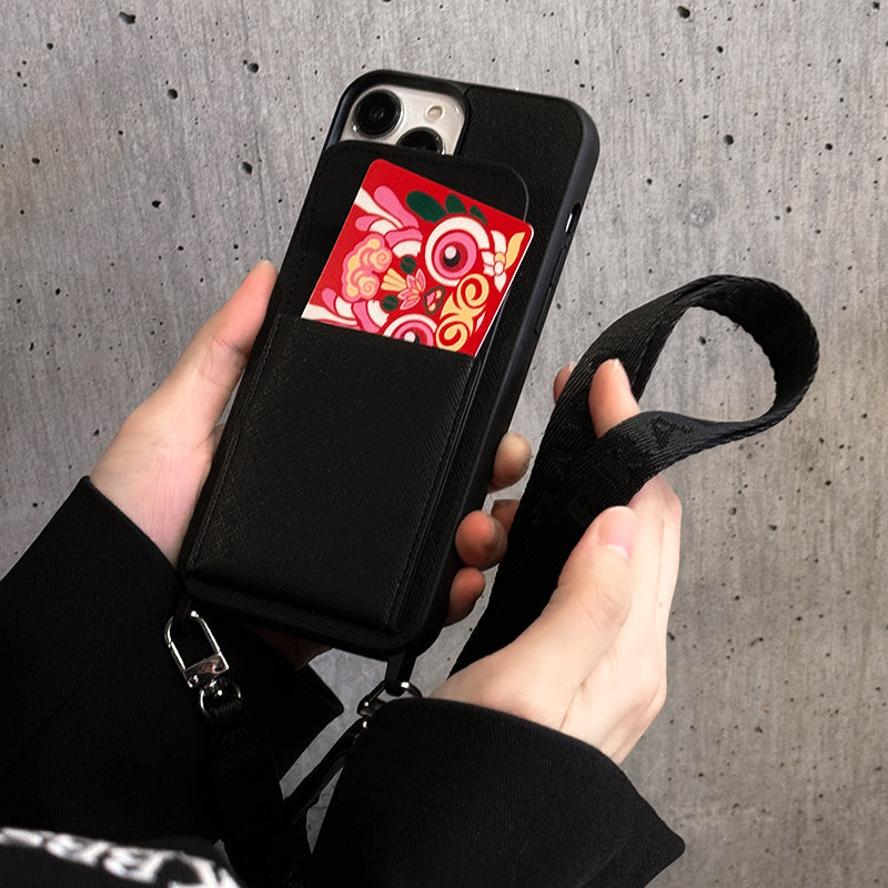 Pra Crossbody Leather iPhone Case mysite