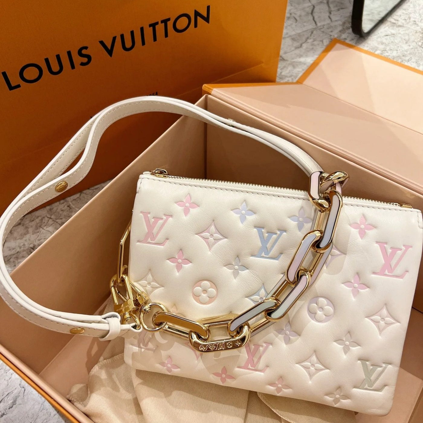 Louis Vuitton Coussin MM Bag Black mysite