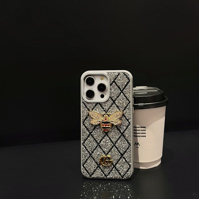 GG Bee Diamond iPhone Case mysite
