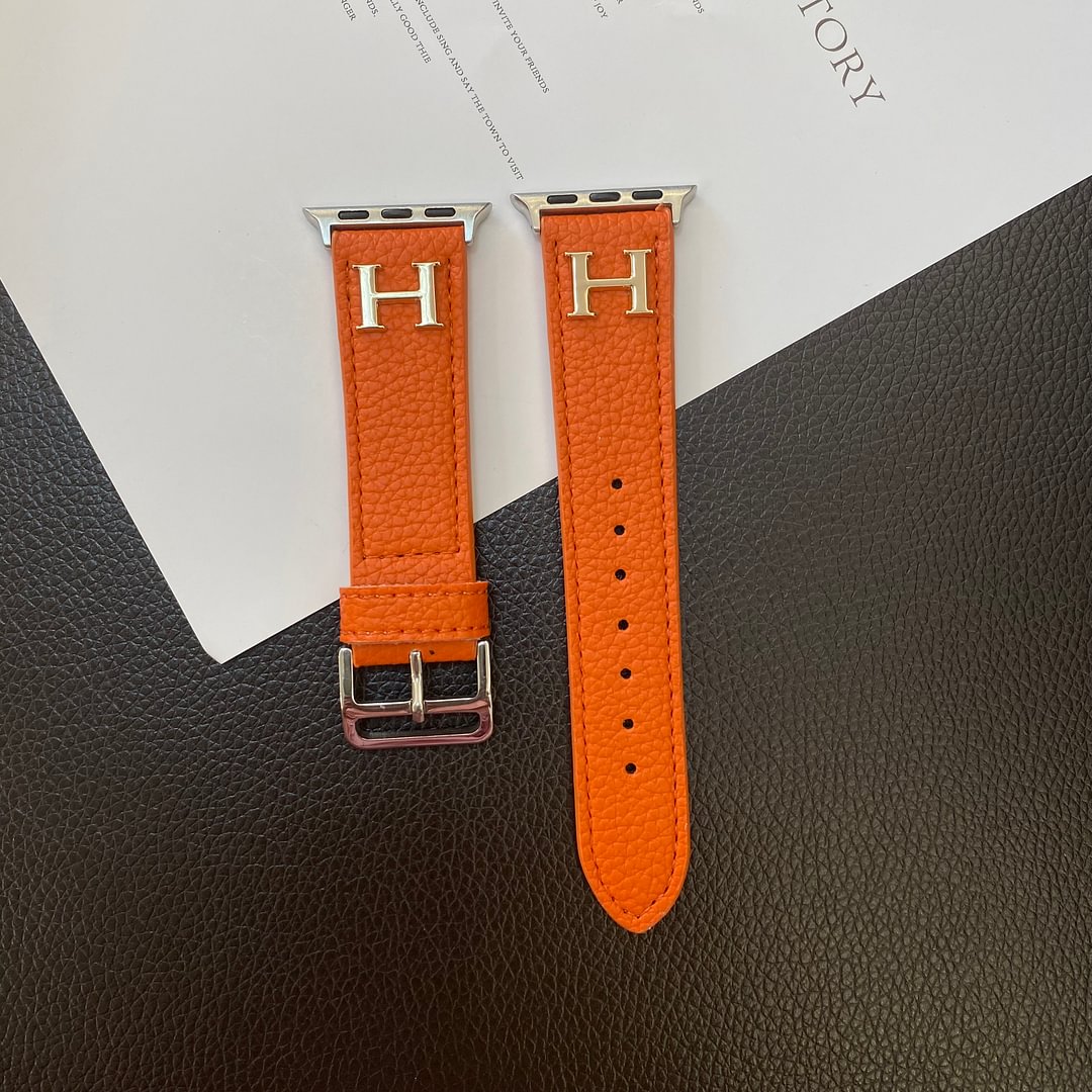 Genuine Pattern Leather Apple Watch Strap mysite
