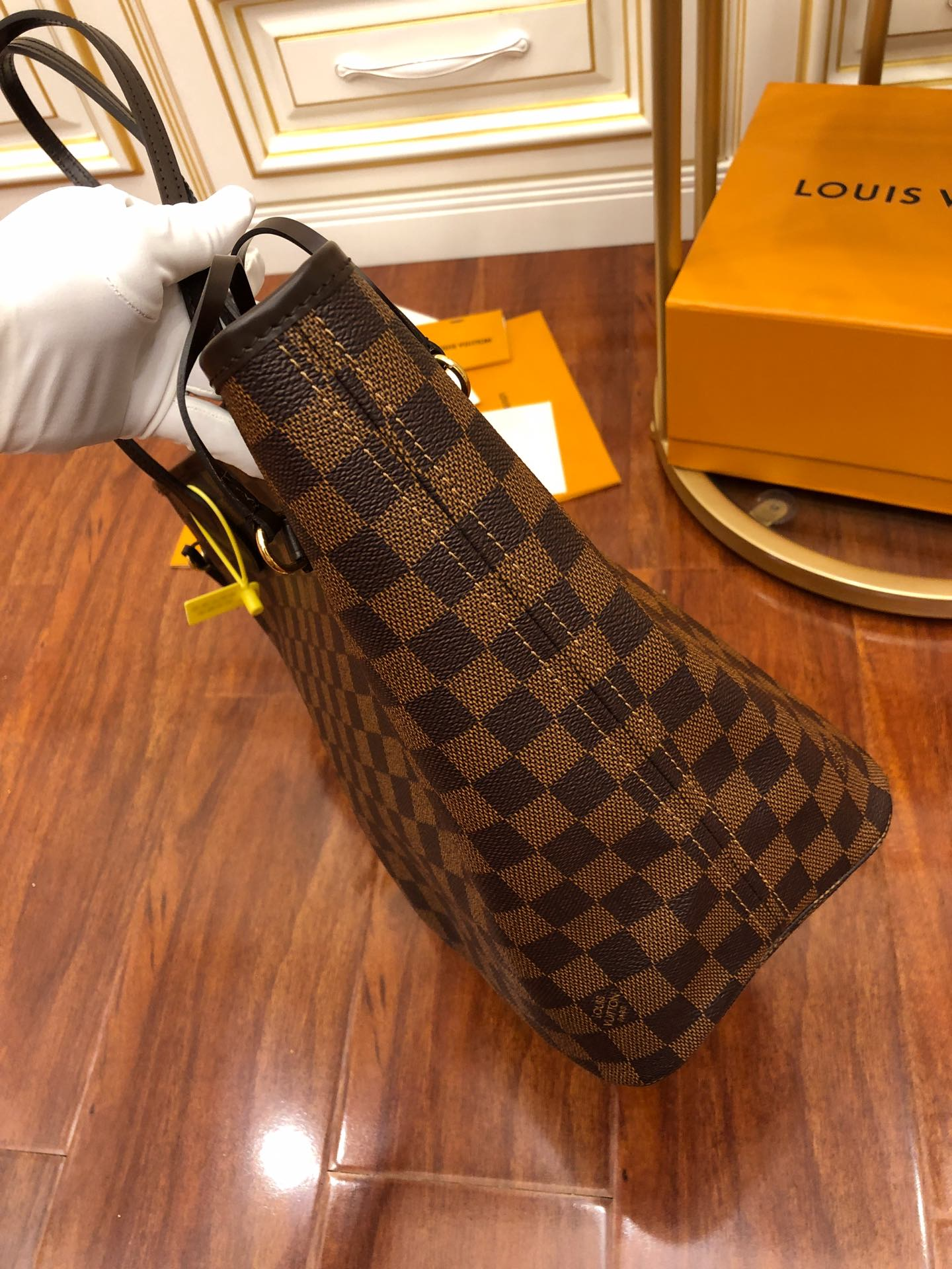 Louis Vuitton Ebene Monogram Leather Bag mysite