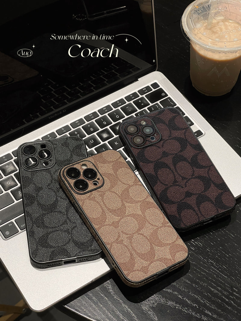 Coach iPhone Case  Black -QB240402 mysite