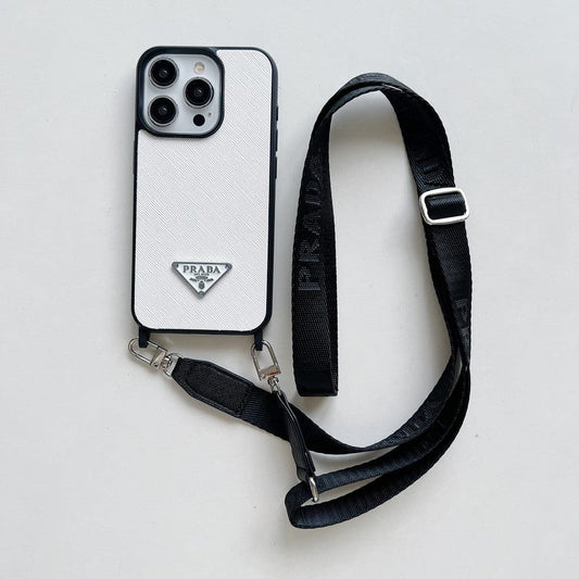 Pra Crossbody Leather iPhone Case mysite