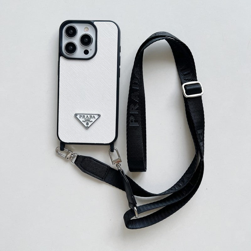 Pra Crossbody Leather iPhone Case mysite