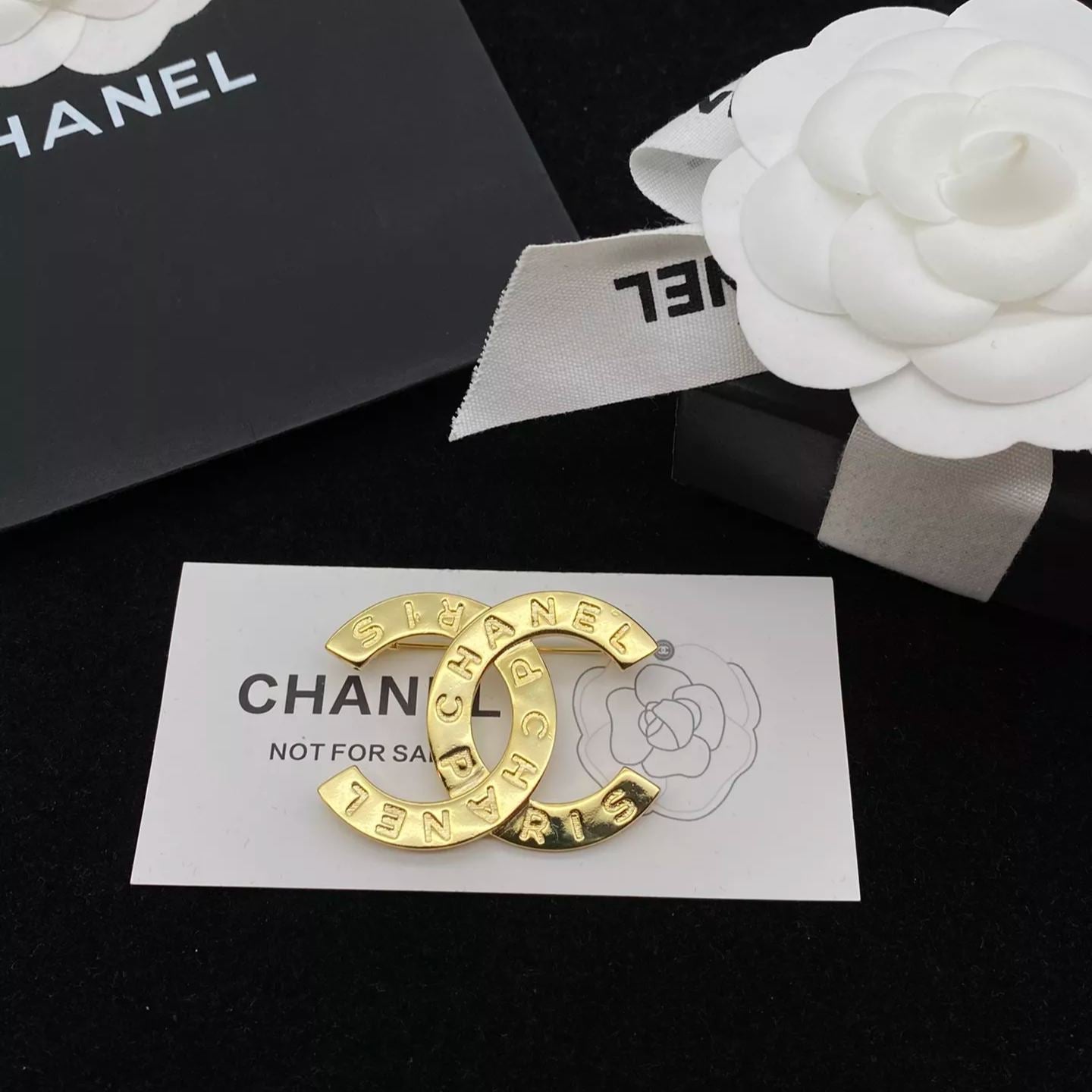 Simple Engraved Letter Brooch mysite