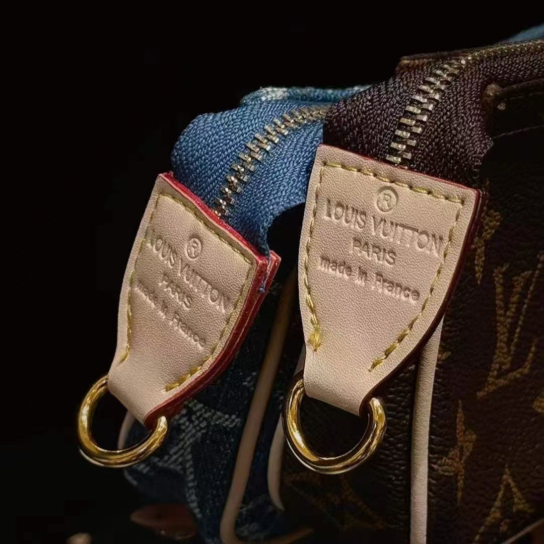 Classic Jeans Pattern Chains Bag mysite