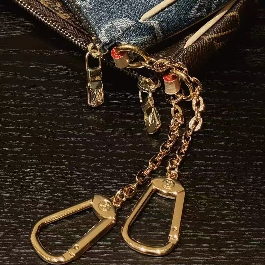 Classic Jeans Pattern Chains Bag mysite