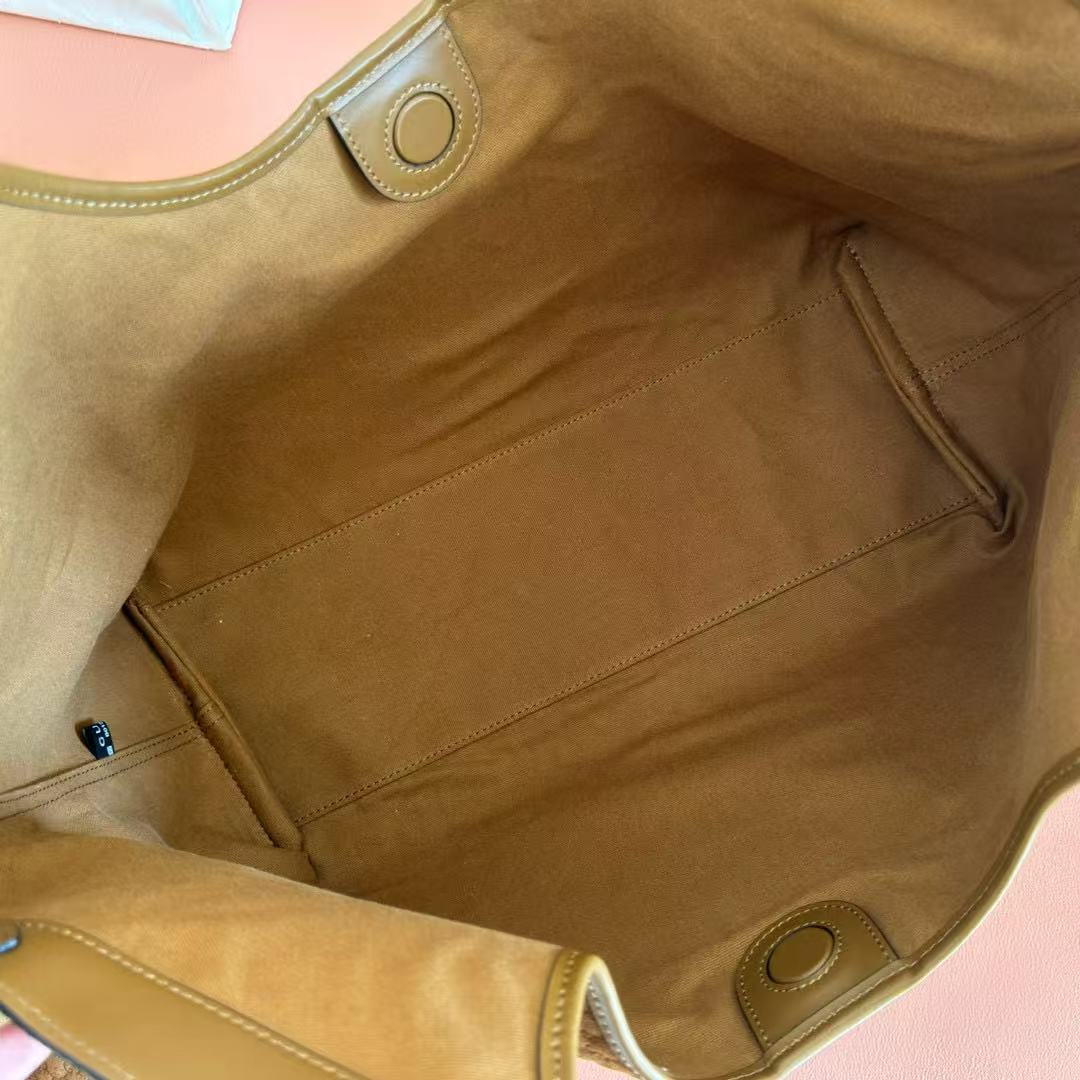 Gucci Giglio Large Tote Bag Dark Brown Suede mysite