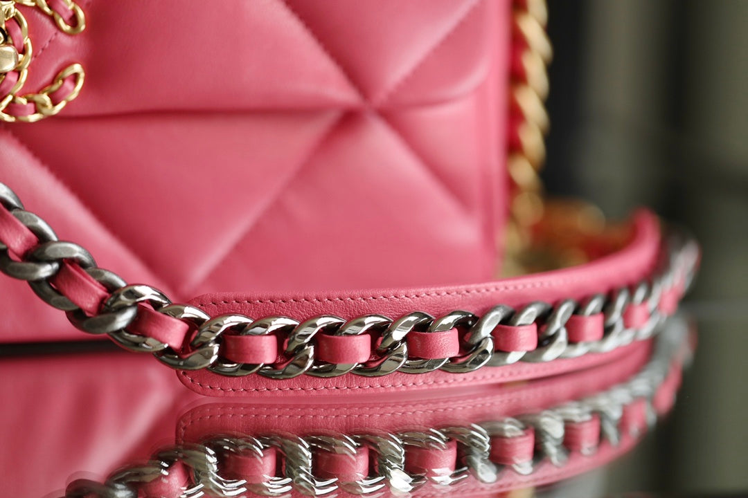 Chanel 19 Flap Bag Medium Pink - 30cm mysite