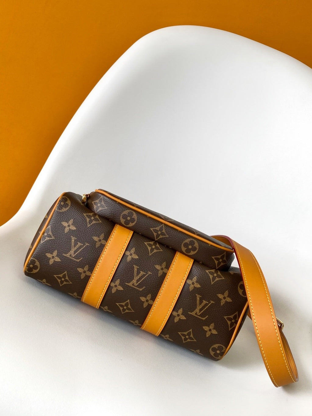 LV M14026 Keepall Bandoulière Cargo 25 Brown Monogram Caflskin GHW mysite