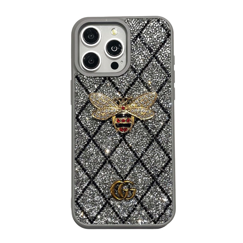 GG Bee Diamond iPhone Case mysite