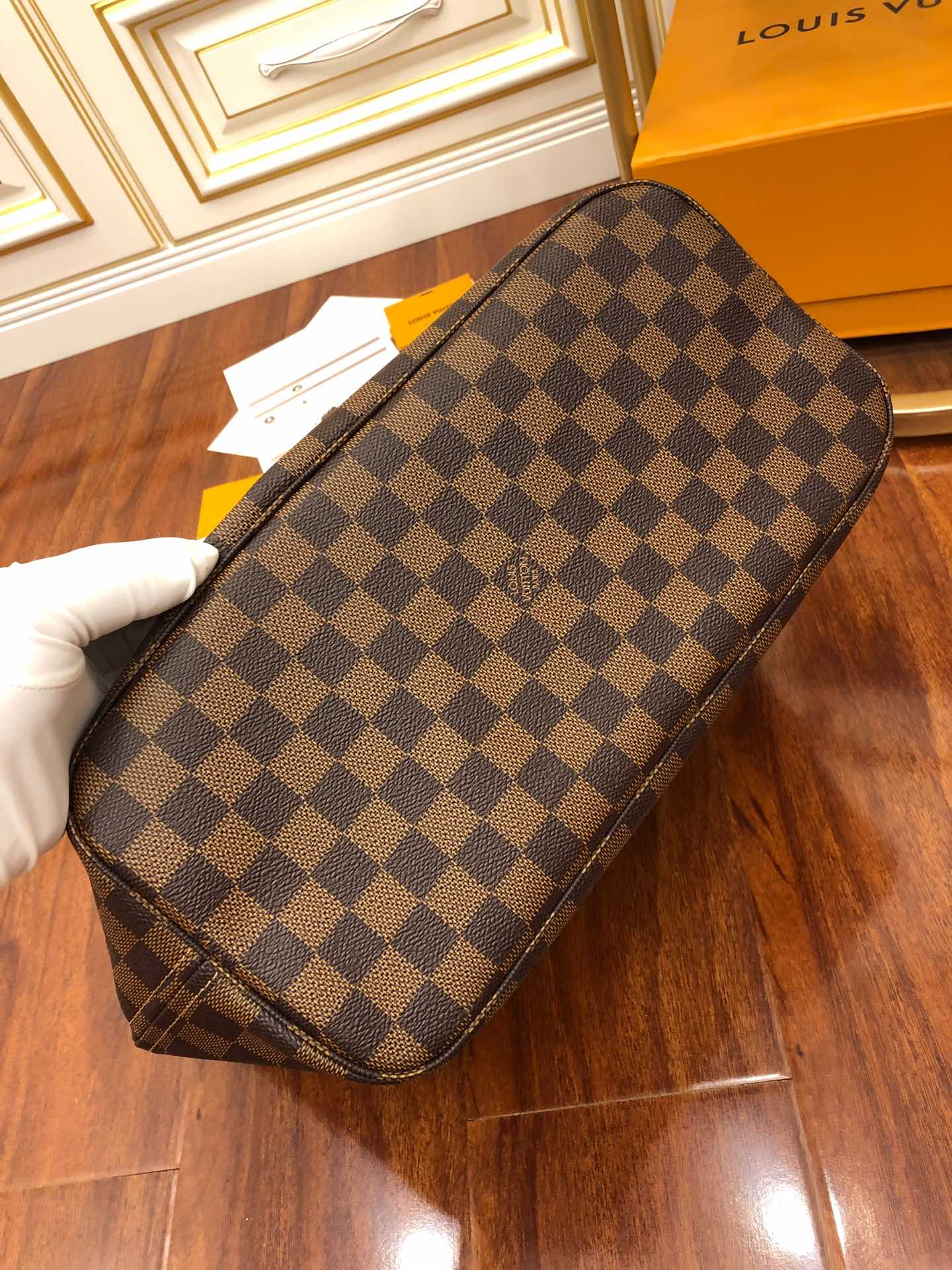 Louis Vuitton Ebene Monogram Leather Bag mysite
