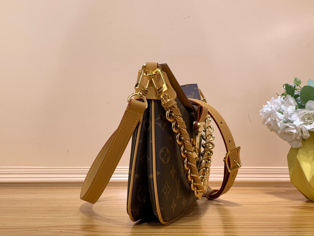 Louis Vuitton Twinny Brown - 29 x 19 x 9 cm mysite