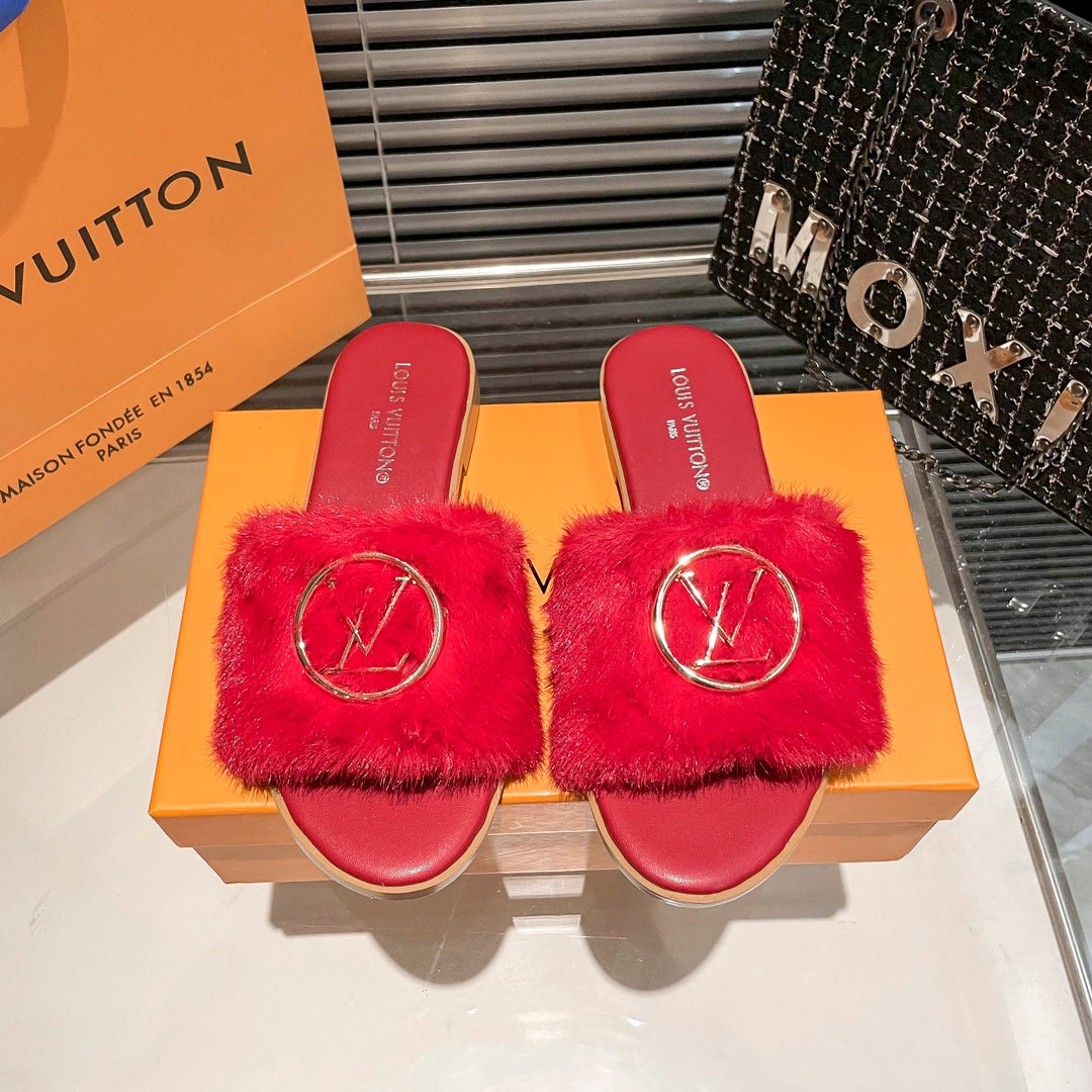 Fur Lock It Sandals mysite