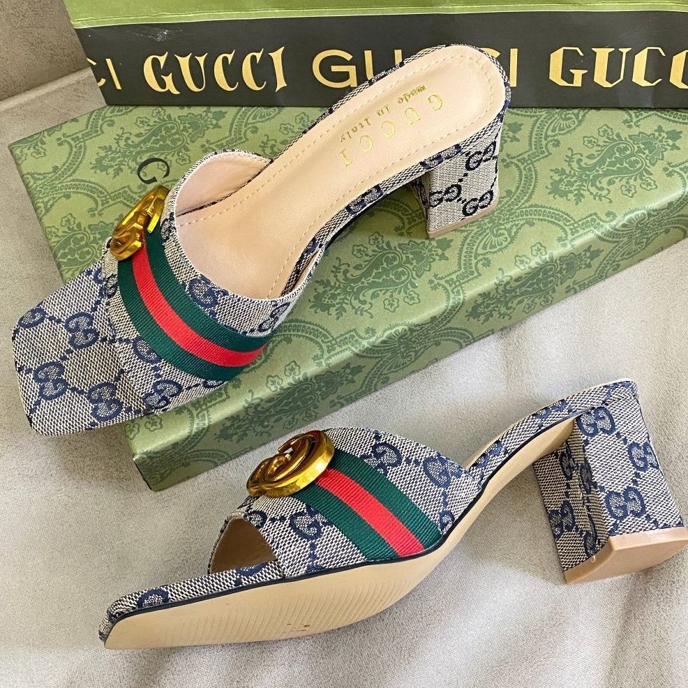 Vintage Embossed Block Heel Sandals mysite