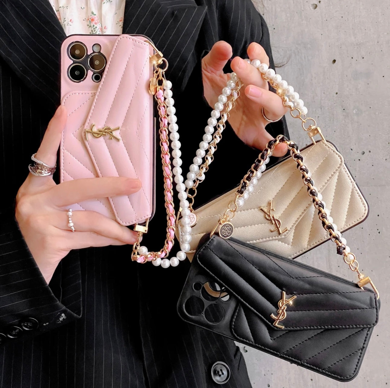 YSL Luxurious iPhone Case（With chain）s mysite