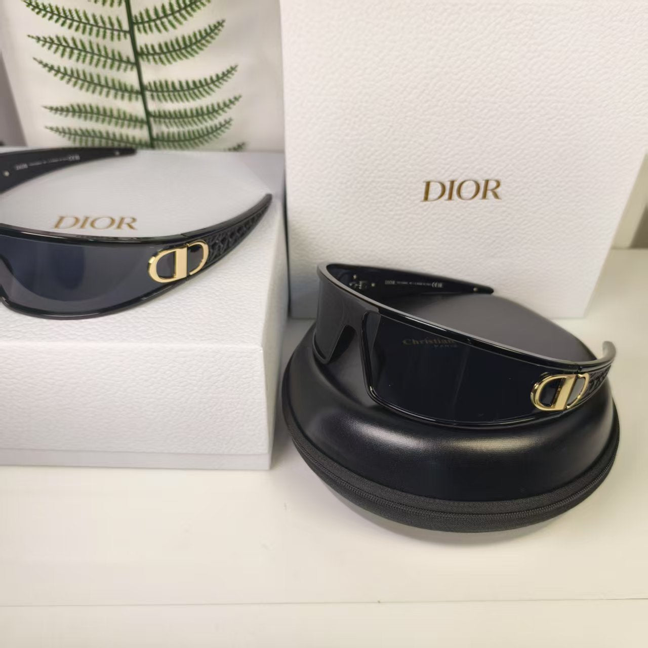Luxury Large Frame Sunglasses Y-0882 Luxcases.shop