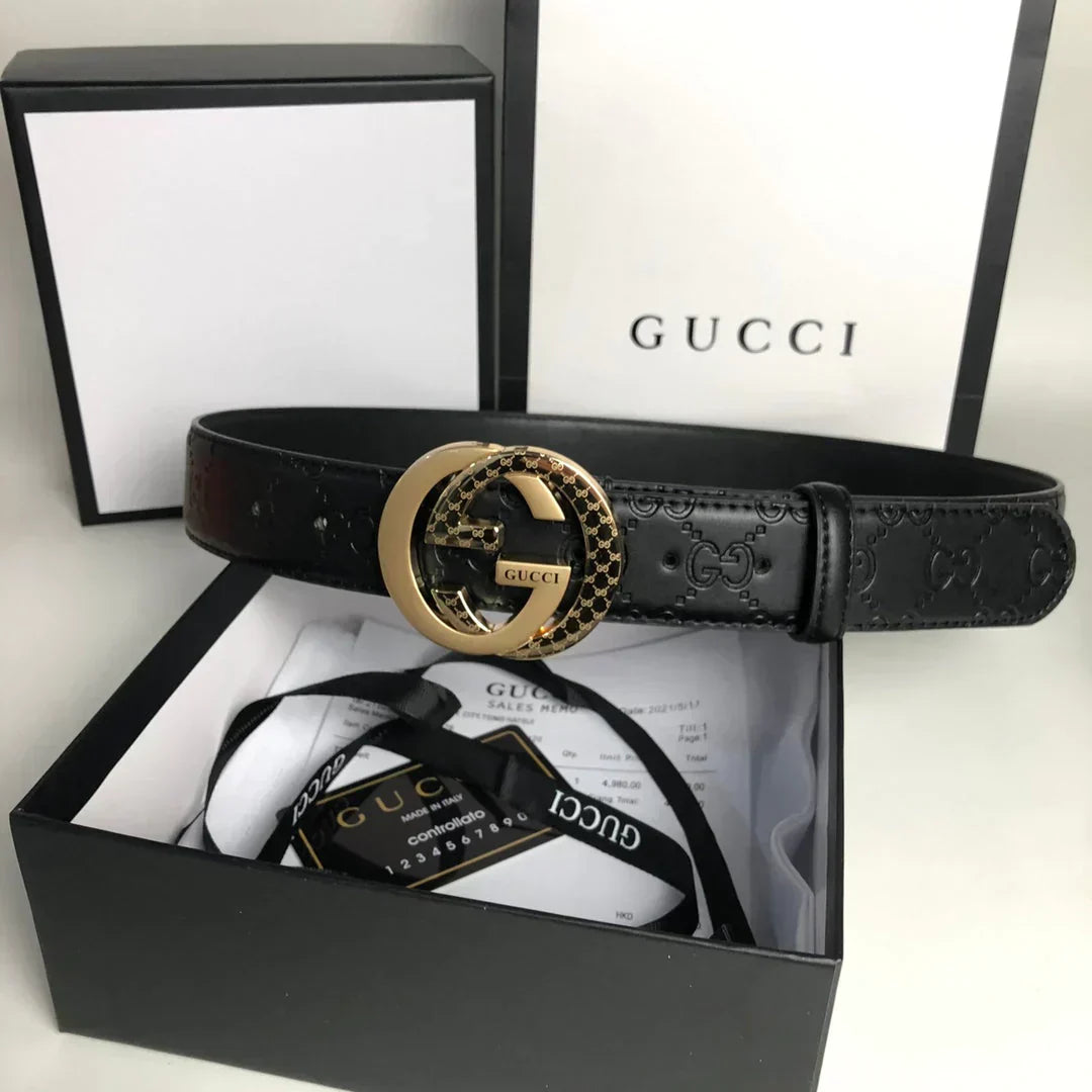3 Colors Fashion Printed Leather Belt mysite