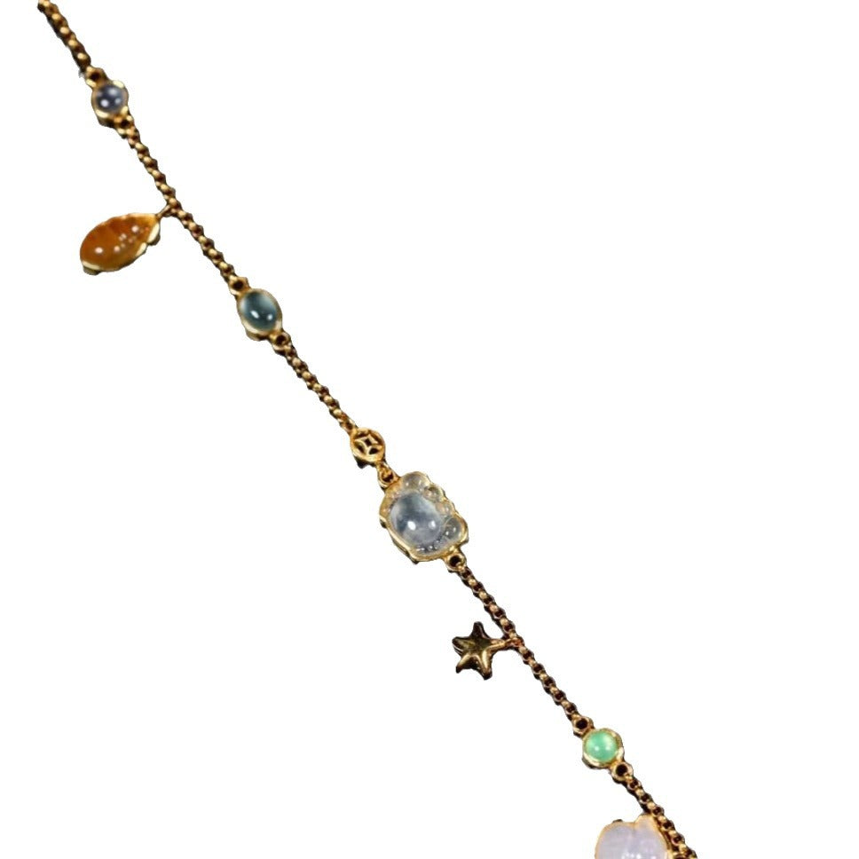 Ocean-Inspired Dainty Shell Anklet – Summer Boho Beach Charm Jewelry accessories mysite