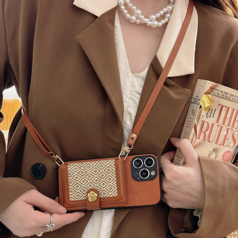 CC Camellia Crossbody iPhone Case mysite