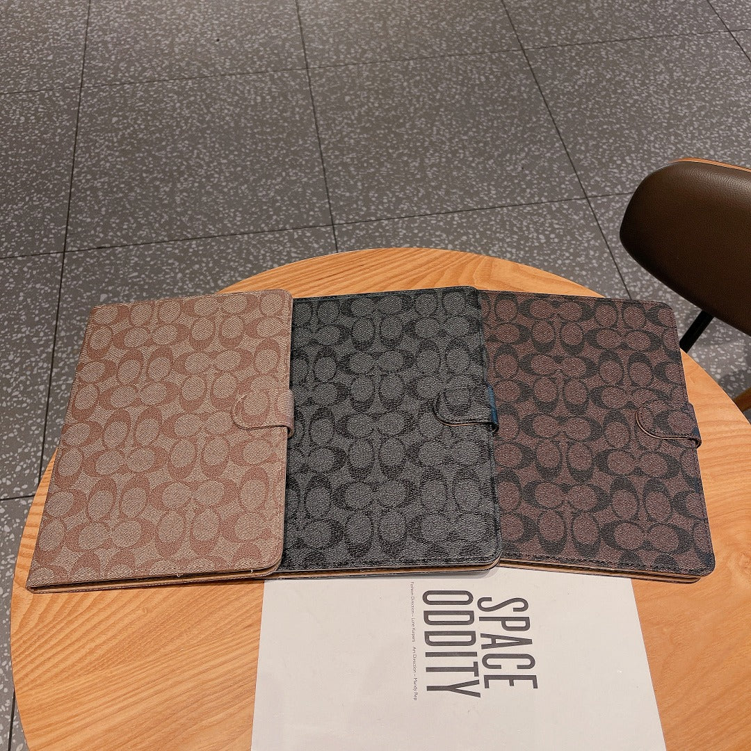 Premium Leather Classic Apple iPad Tablet Case mysite