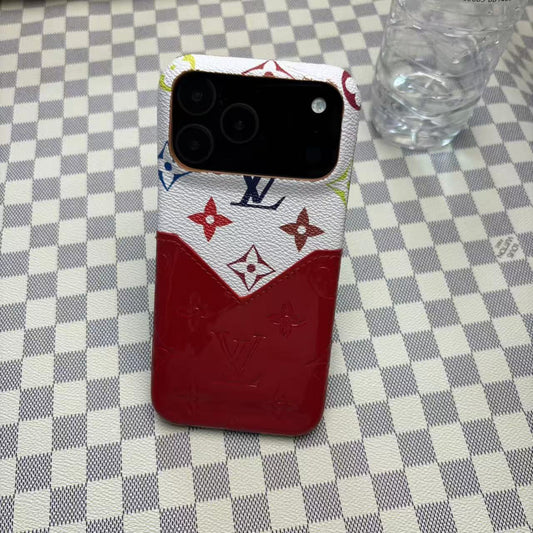 New Design Leather Case with Card Slot for iPhone 17 / 16 / 15 / 14s mysite