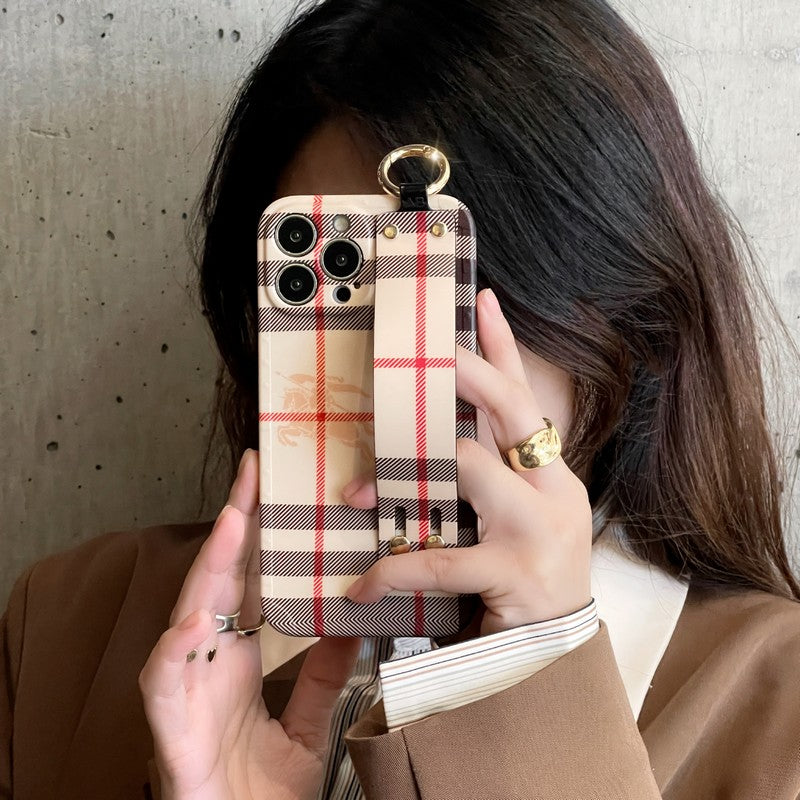 Bur Classic Color Wristband iPhone Case mysite