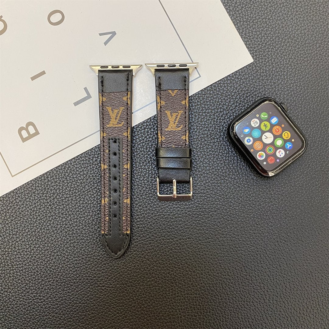APPLE WATCH STRAP STITCHING MONOGRAM LEATHER mysite