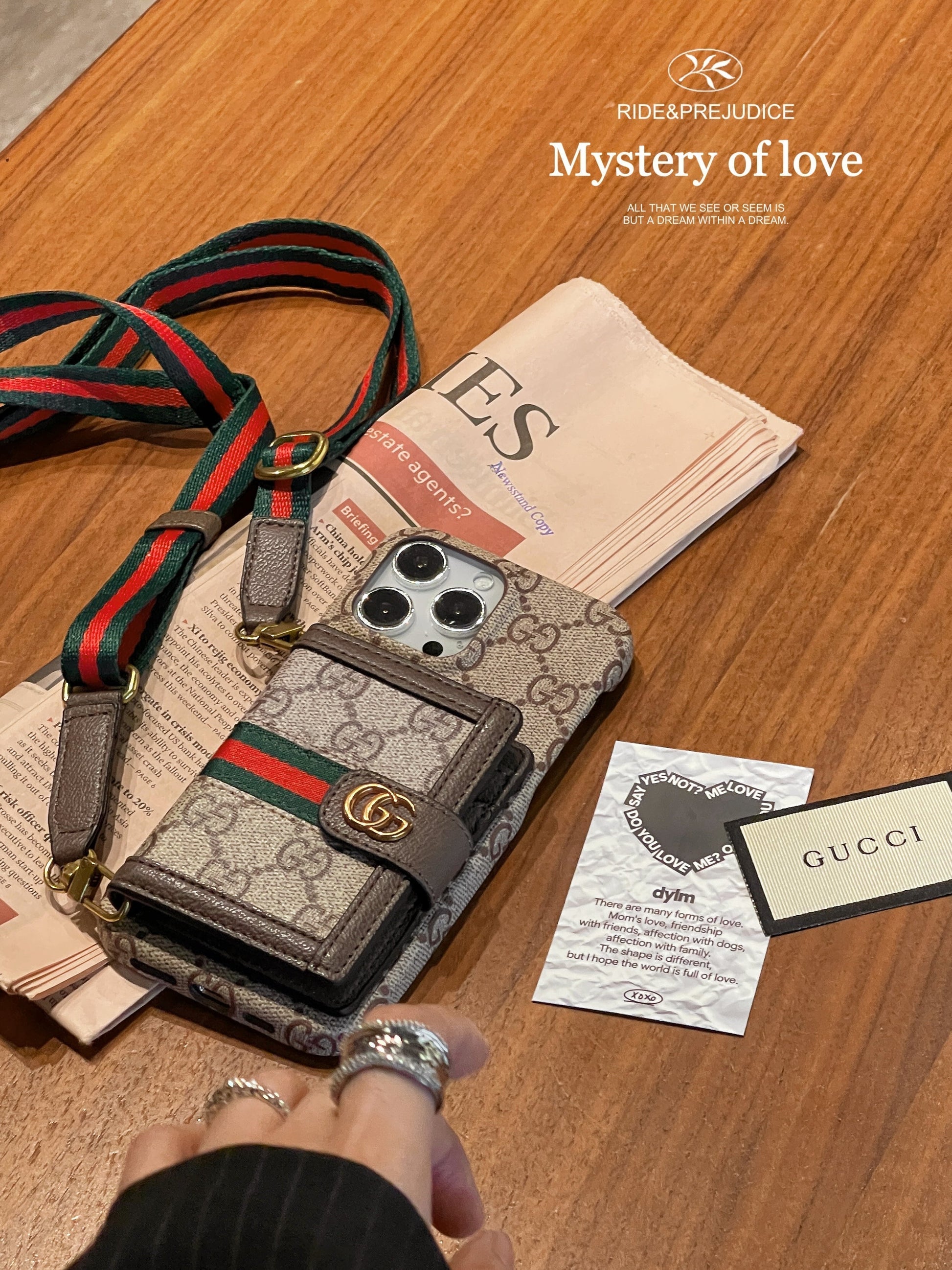 GG Card Bag iPhone Case mysite