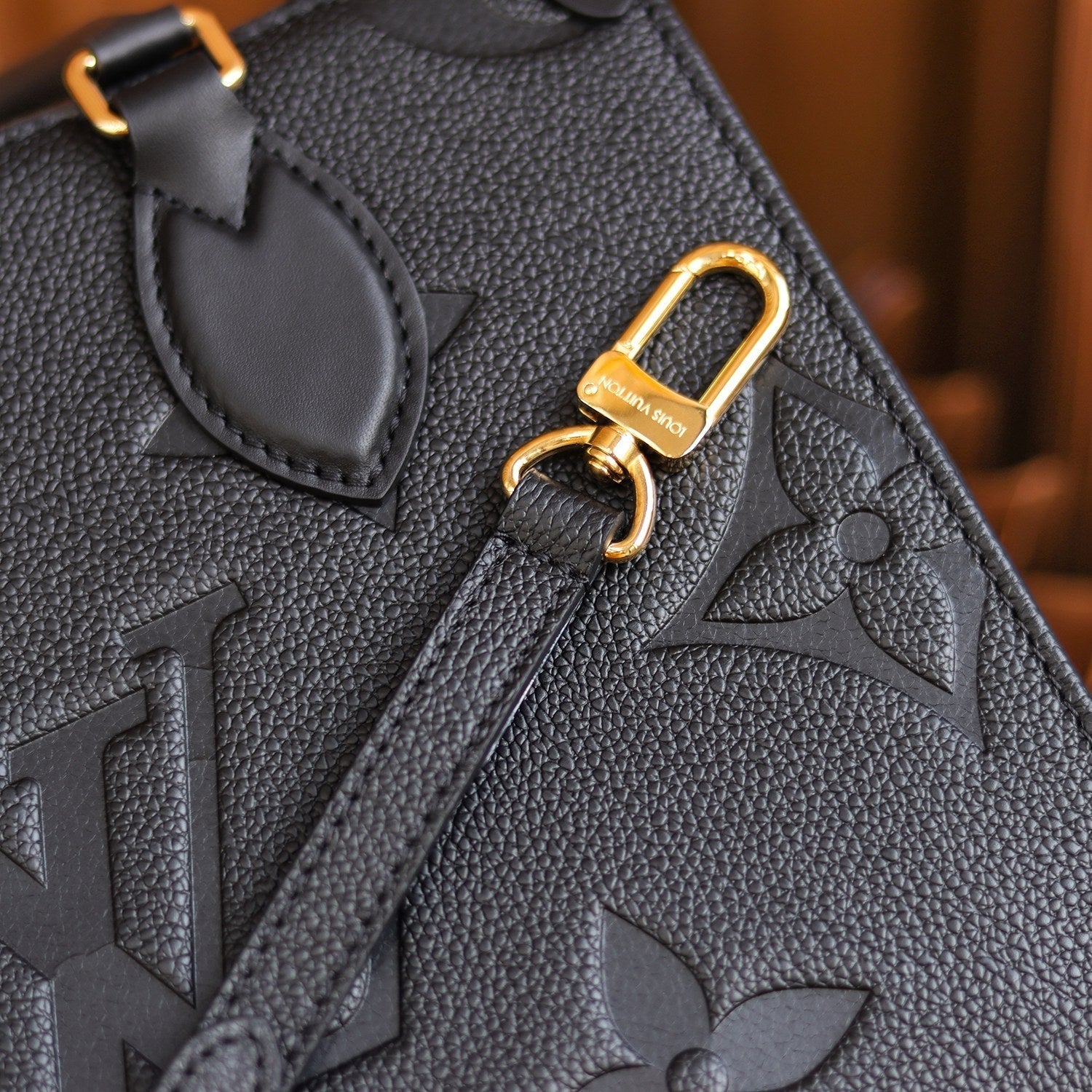Louis Vuitton Ebene Monogram Leather Bag mysite