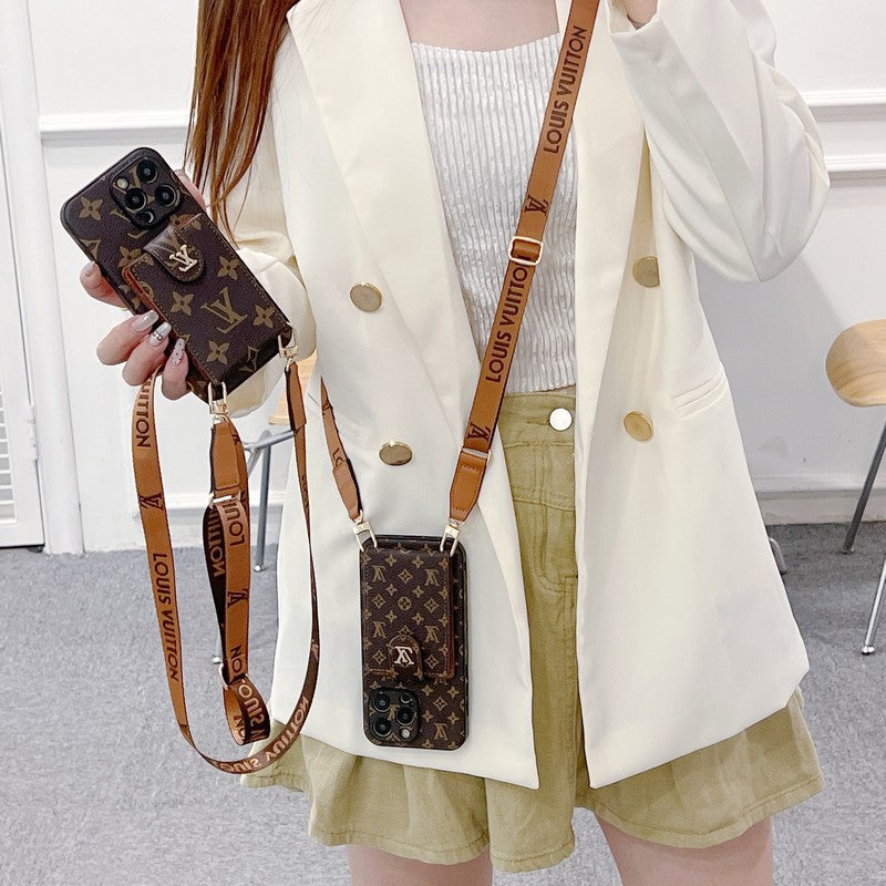 Lou Card Bag Crossbody Color Chain iPhone Case mysite