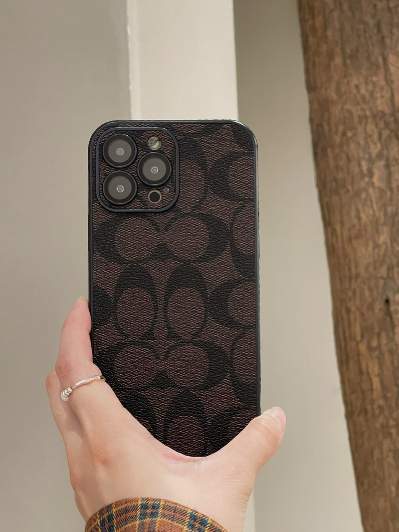 Coach iPhone Case  Brown -QB240402 mysite