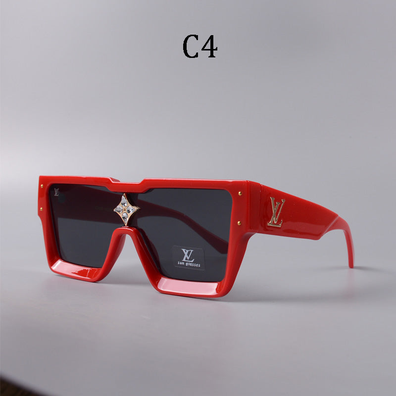 Luxury Large Frame Fashion Sunglasses—82978 Luxcases.shop