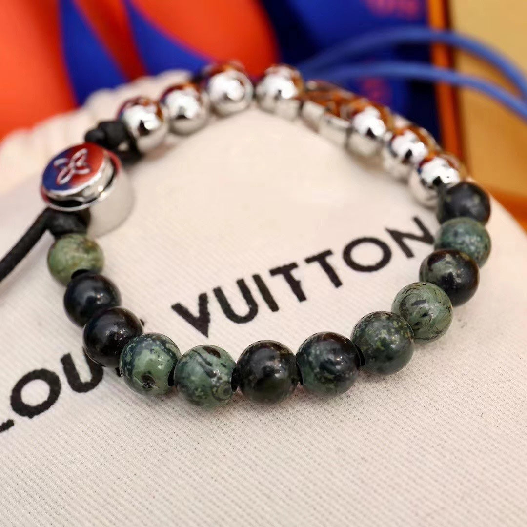 Monogram Adjustable Beads Bracelet mysite